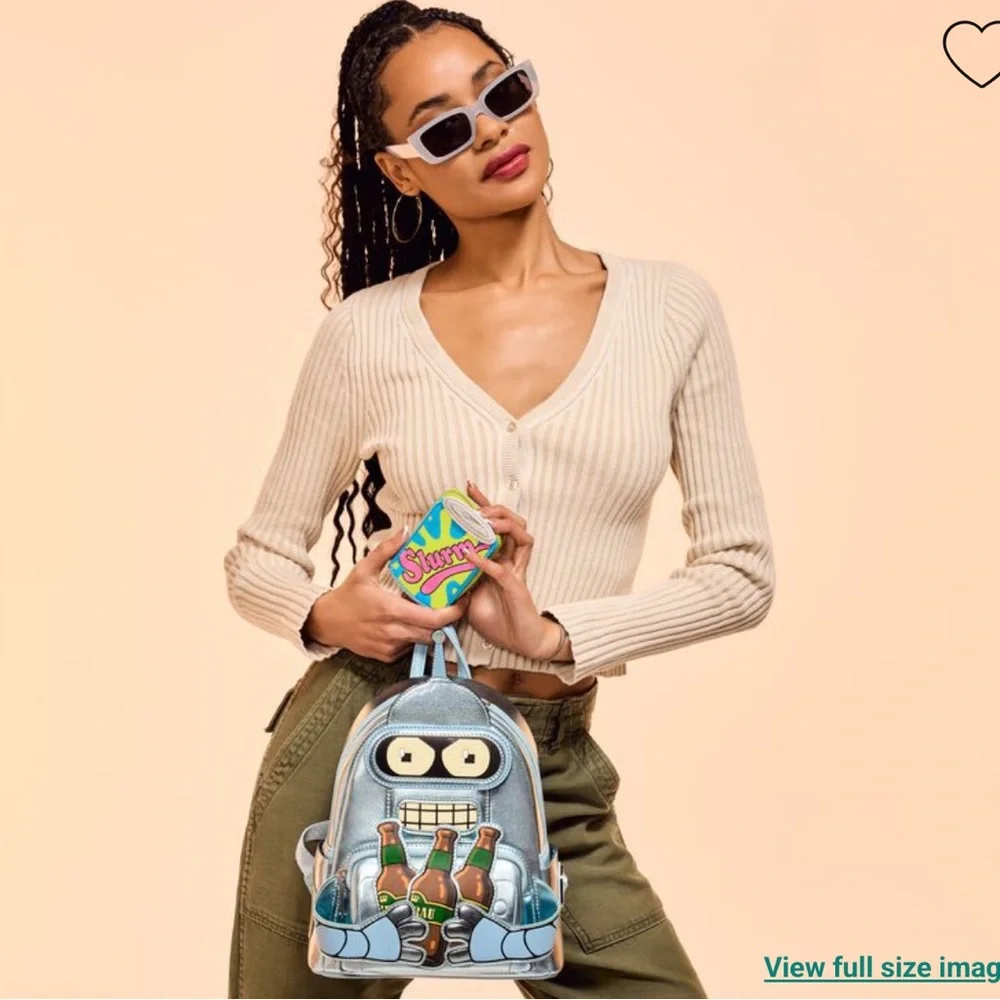Loungefly WonderCon Limited Edition Futurama Bender Cosplay & Slurm Set
